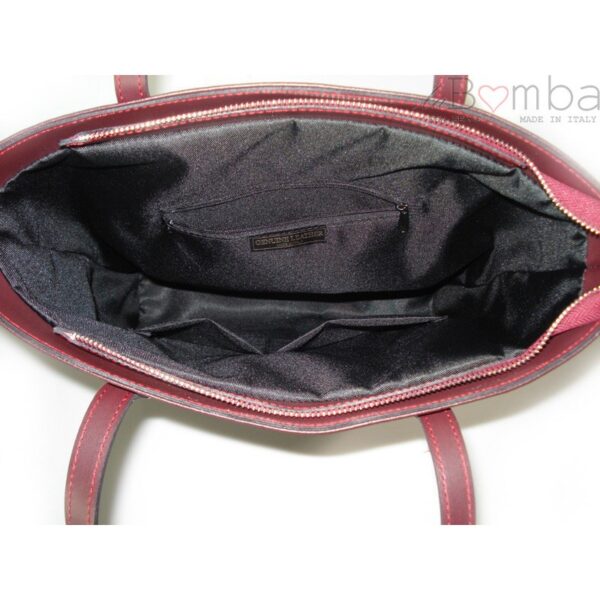 GRANATOWA - SHOPPER BAG WŁOSKA DUŻA TORBA XXL  ZARKA BIELSKO  SB515BS - obrazek 11