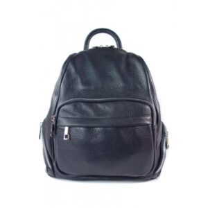 Plecak skórzany VERA PELLE kolor Czarny VP344N