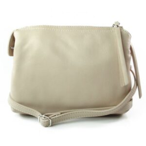 Torebka skórzana VERA PELLE kolor Różowa