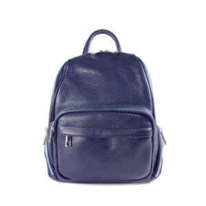 Plecak skórzany VERA PELLE kolor Granatowy VP344BS