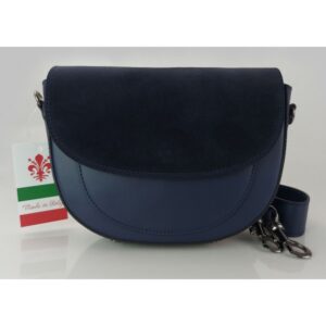 Torebka skórzana FLORENCE kolor Granatowa