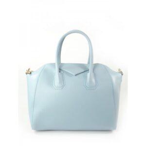 KUFEREK  VERA PELLE  BABY BLUE TOREBKA SKÓRZANA   P1BB
