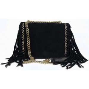 Torebka skórzana VERA PELLE kolor Czarna