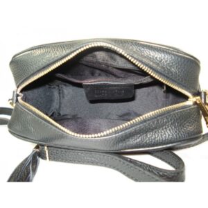 Torebka skórzana VERA PELLE kolor Bordowa