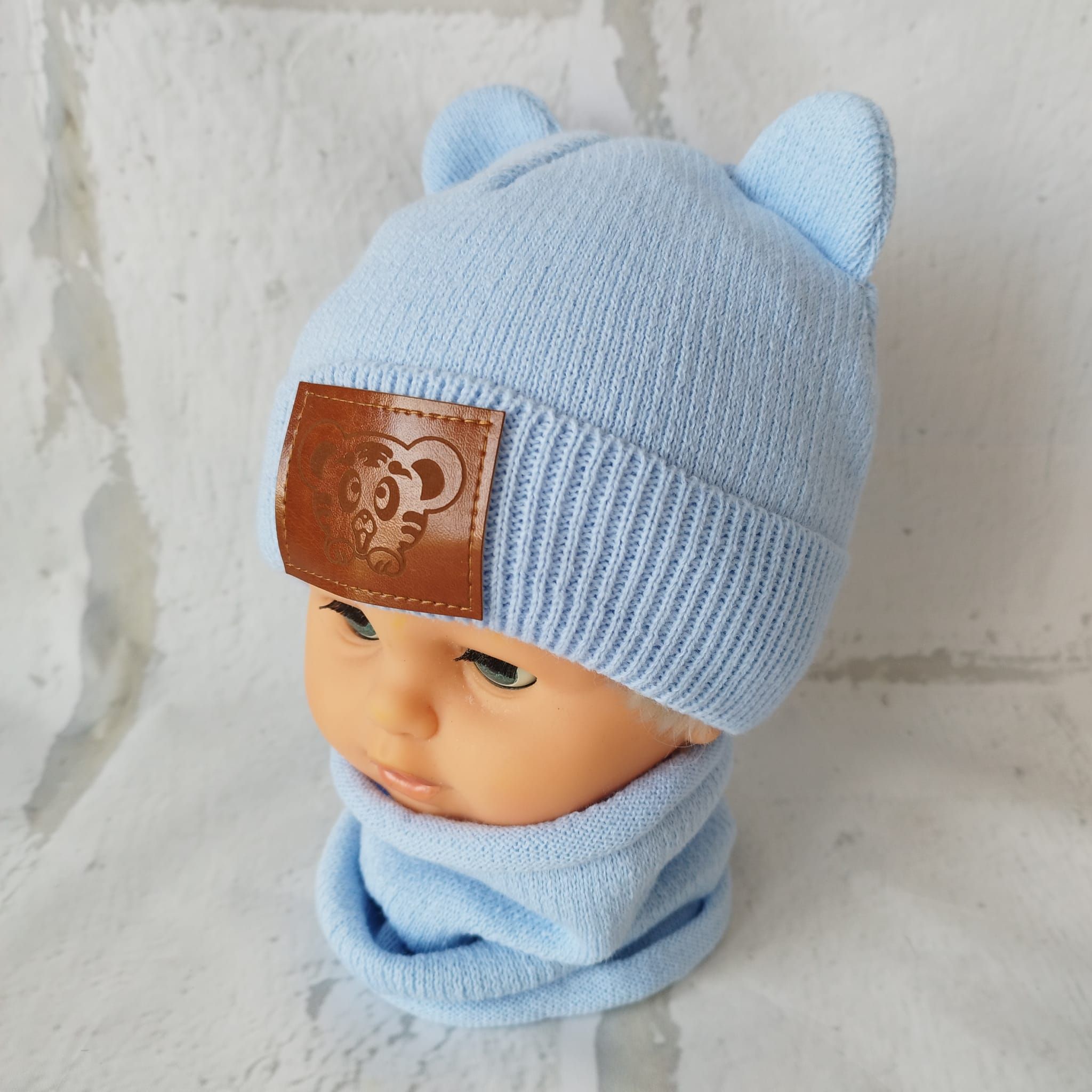 Cudowny komplet dziecięcy 2-4lata niebieski tygrysek CDzT-14 1 Cudowny komplet dziecięcy 2-4lata niebieski tygrysek CDzT-14