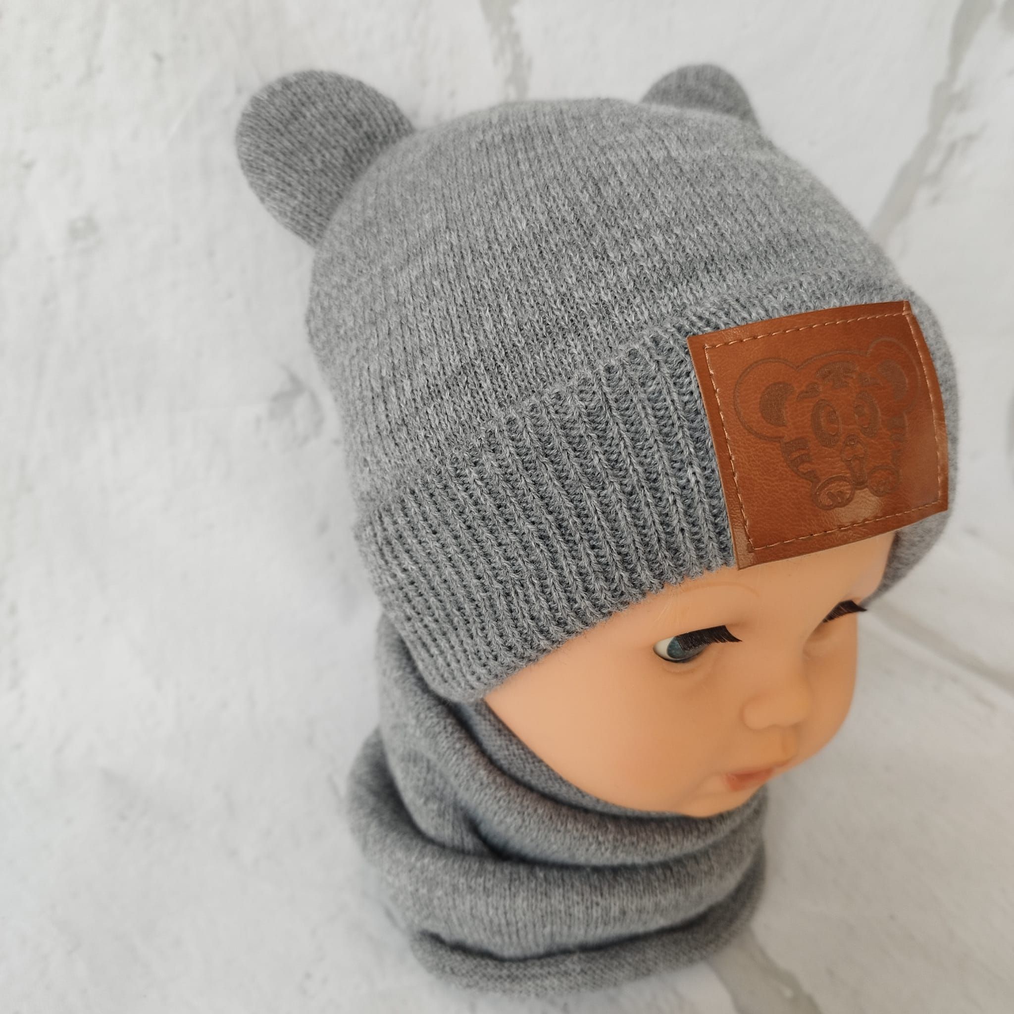 Cudowny komplet dziecięcy 2-4lata szary tygrysek CDzT-8 2 Cudowny komplet dziecięcy 2-4lata szary tygrysek CDzT-8 - obrazek 2