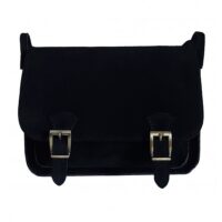 Torebka skórzana VERA PELLE kolor Czarna