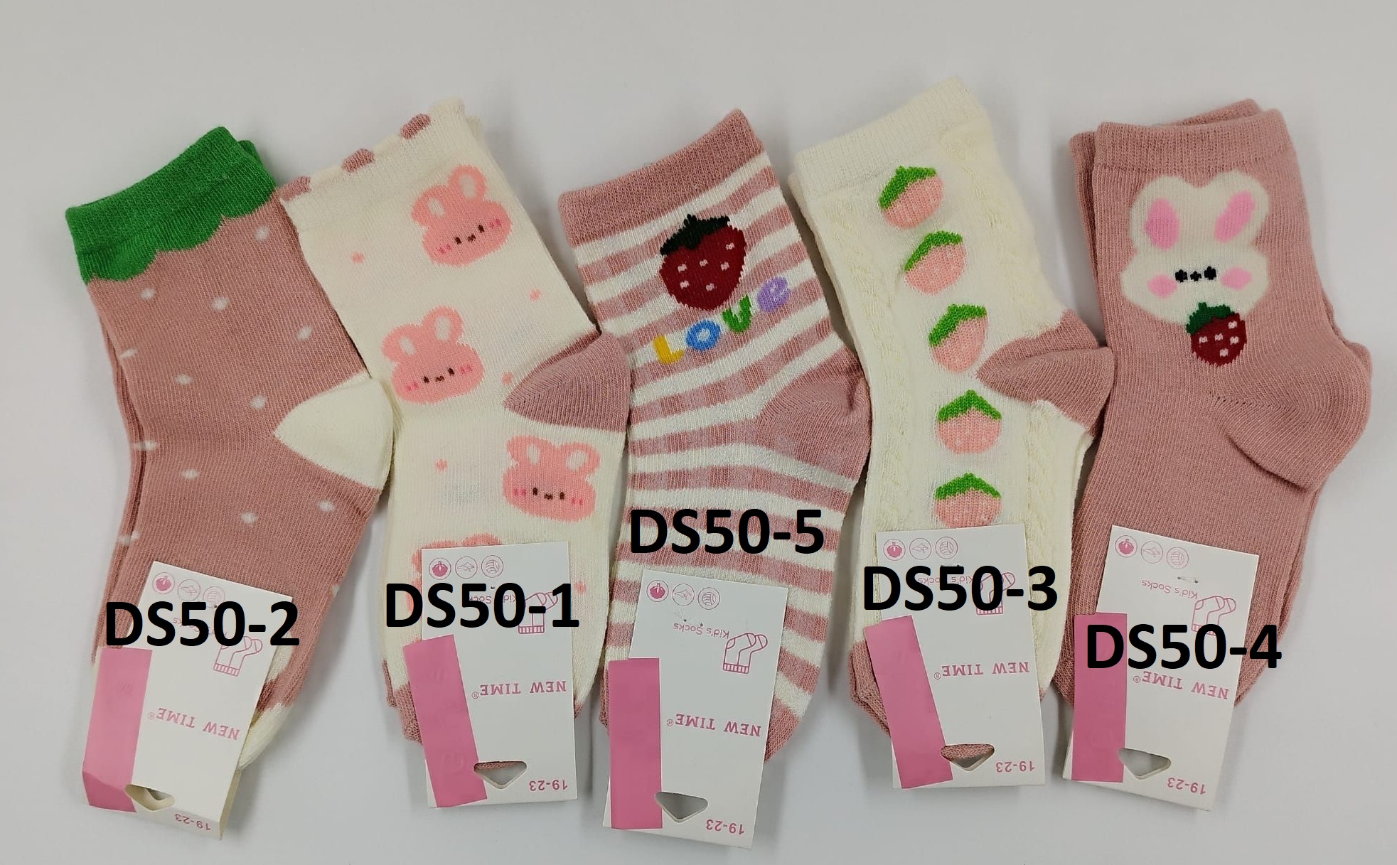 Bawełniane Skarpetki Dziewczęce: Pastelowe, Wygodne i Modne DS50 8 Bawełniane Skarpetki Dziewczęce: Pastelowe, Wygodne i Modne DS50 - obrazek 8