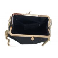 Torebka skórzana VERA PELLE kolor Czarna