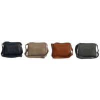 Torebka skórzana FLORENCE kolor Szara